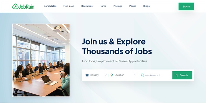 Job Portal Website Script in PHP - Job Rain