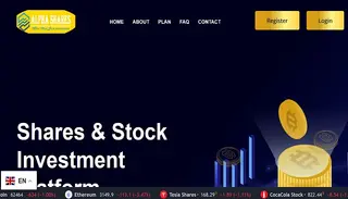 Alpha Shares Investment Script - Shares, Stock & HYIP
