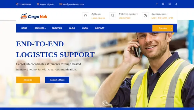 Courier Shipment Storage & Tracking Script - CargoHub