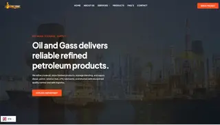 Oil and Gas Website Script - Full CMS