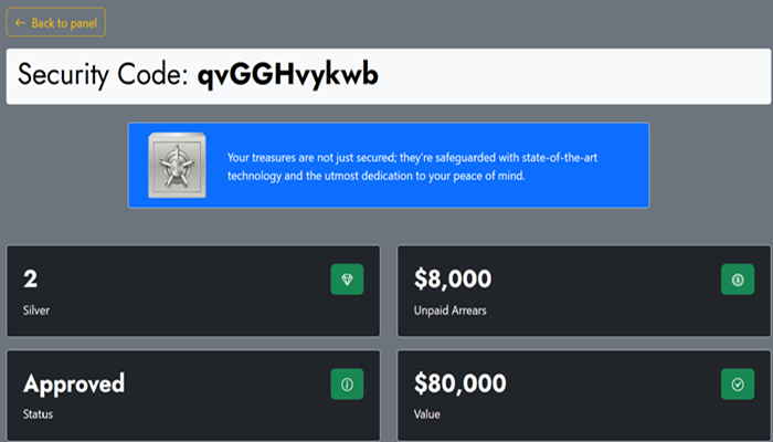 Vault Plugin for Alpha Bank and Prime Cargo Script