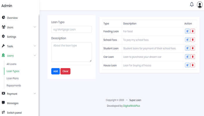 Super Loan - An Online Loan Script Source Code Built with PHP screenshot 4