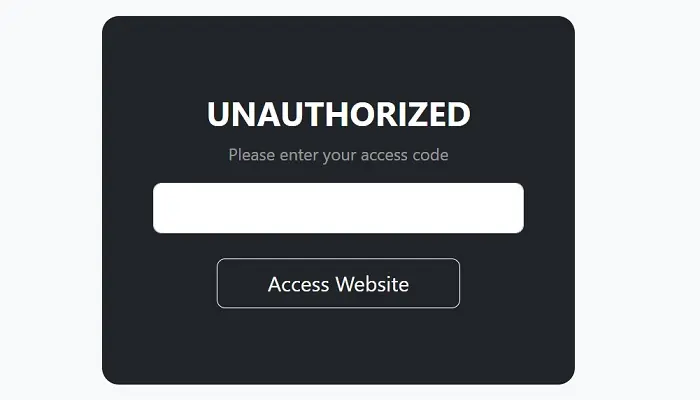 Site Lock for Alpha Bank Script