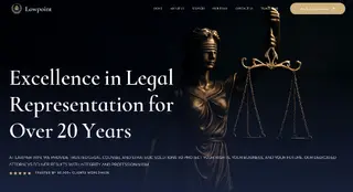 Script de site pour avocats avec suivi des dossiers – Lawpoint