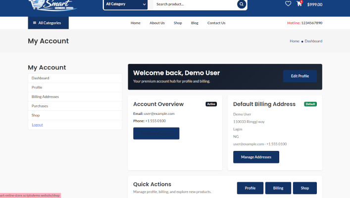 Smart Online Shop - An Ecommerce Script for Online Store screenshot 5