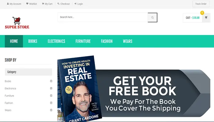 Script e-commerce SuperStore – Code source PHP