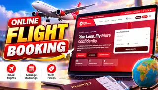 Flight Booking Website Script - Travel and Reservation