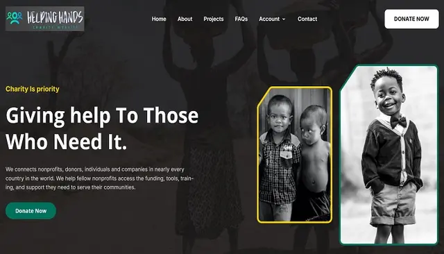 Donation and Charity Website Script in PHP